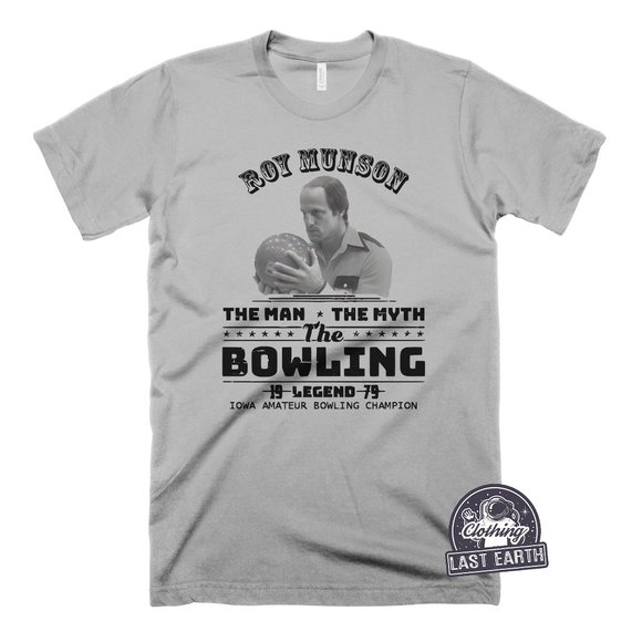 Roy Munson Bowling Champion Shirt Funny Kingpin Shirt Vintage 1979 Iowa State - Picture 1 of 3